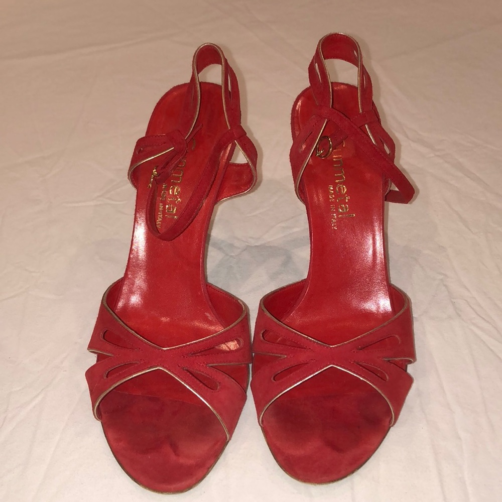 Vero Cuoio Red Hot & Sexy Heels! Size 10